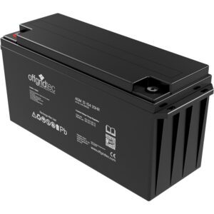 AGM 154Ah 20HR 12V Solar Batterie Akku extrem zyklenfest - Offgridtec®