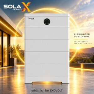 SolaX LiFePO4 Hochvolt-Batteriesystem TSYS-HS51 10,2-66,5 kWh  inkl. BMS und Series Box – erhältlich bei ExoVolt